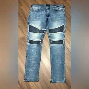 PacSun Mens Jeans, 36 x 32, Comfort Stretch, Stacked Skinny